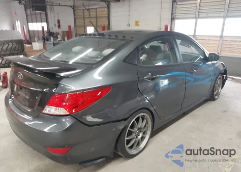2013 Hyundai Accent Gls from USA, damaged, VIN KMHCT4AE5DU280157